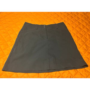 Nike Dri-fit Women's Golf Tennis Skort Skirt Shorts Size 6 Black